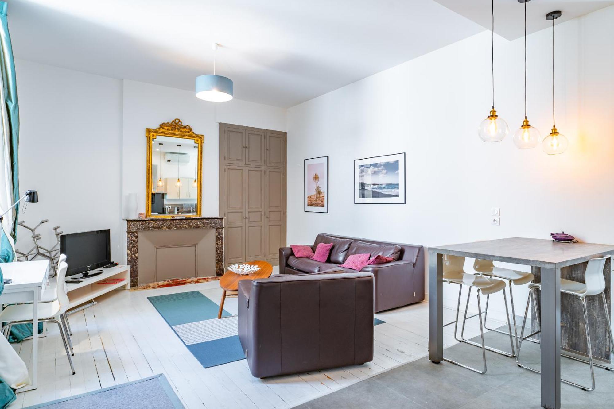 Magnifique Appartement Avec Climatisation En Hyper Centre De Бордо Екстериор снимка